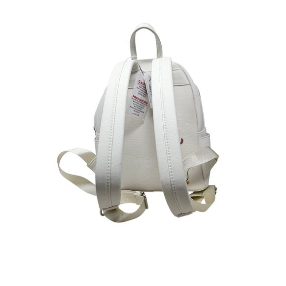 NEW Loungefly Disney Parks Mickey Minnie Mouse Holiday Lodge Mini Backpack